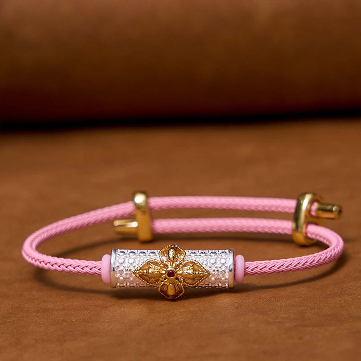 Bracelet porte-bonheur en cuivre et Buddha Stones