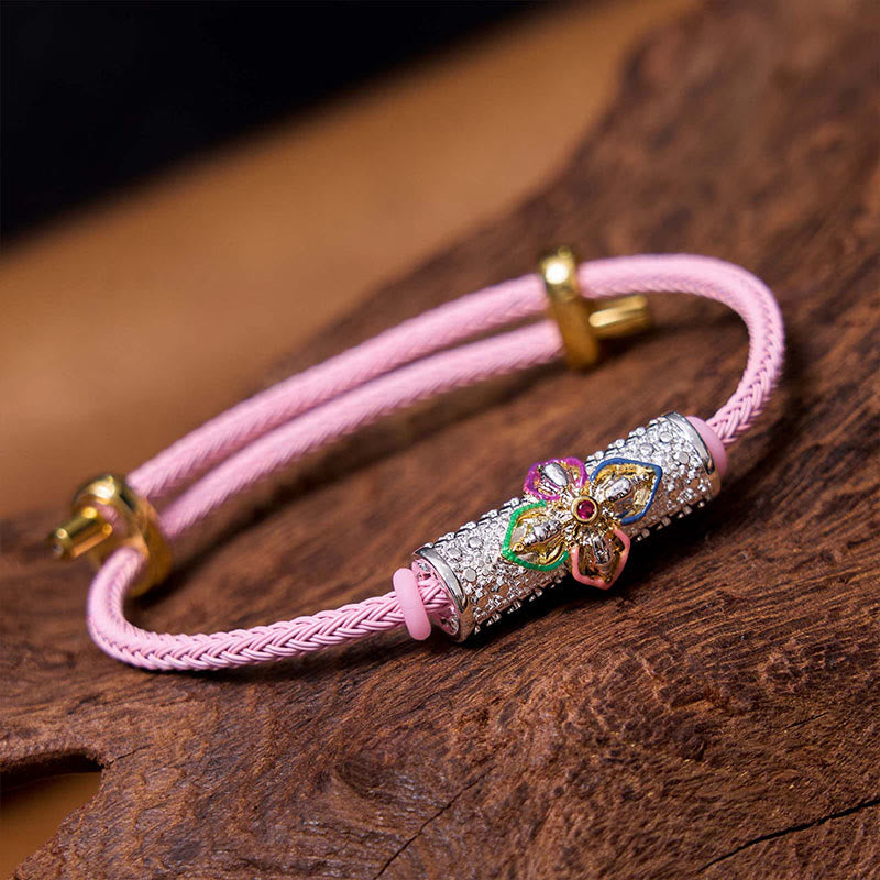Bracelet porte-bonheur en cuivre et Buddha Stones