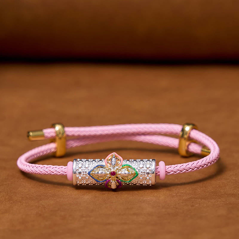 Bracelet porte-bonheur en cuivre et Buddha Stones