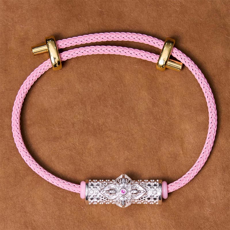 Bracelet porte-bonheur en cuivre et Buddha Stones