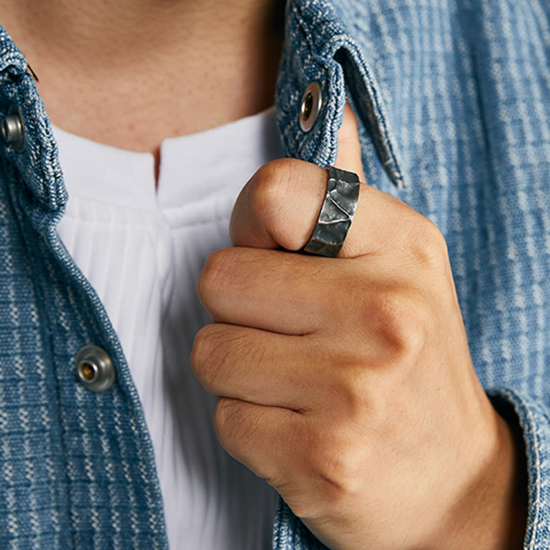 Bague de protection réglable en argent sterling 999 Buddha Stones - image 9