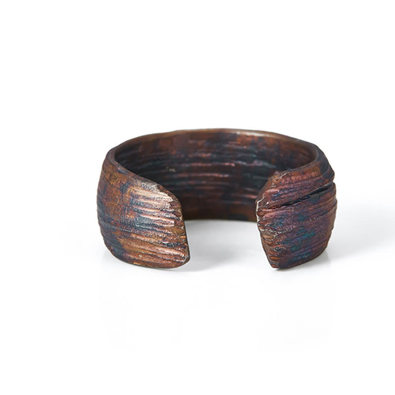 Bague de protection réglable en argent sterling 999 et cuivre avec Buddha Stones - image 8