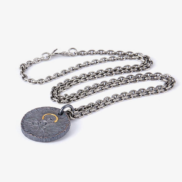 Buddha Stones en argent sterling 999 et en or 999 avec statue de Bouddha et lotus - image 8