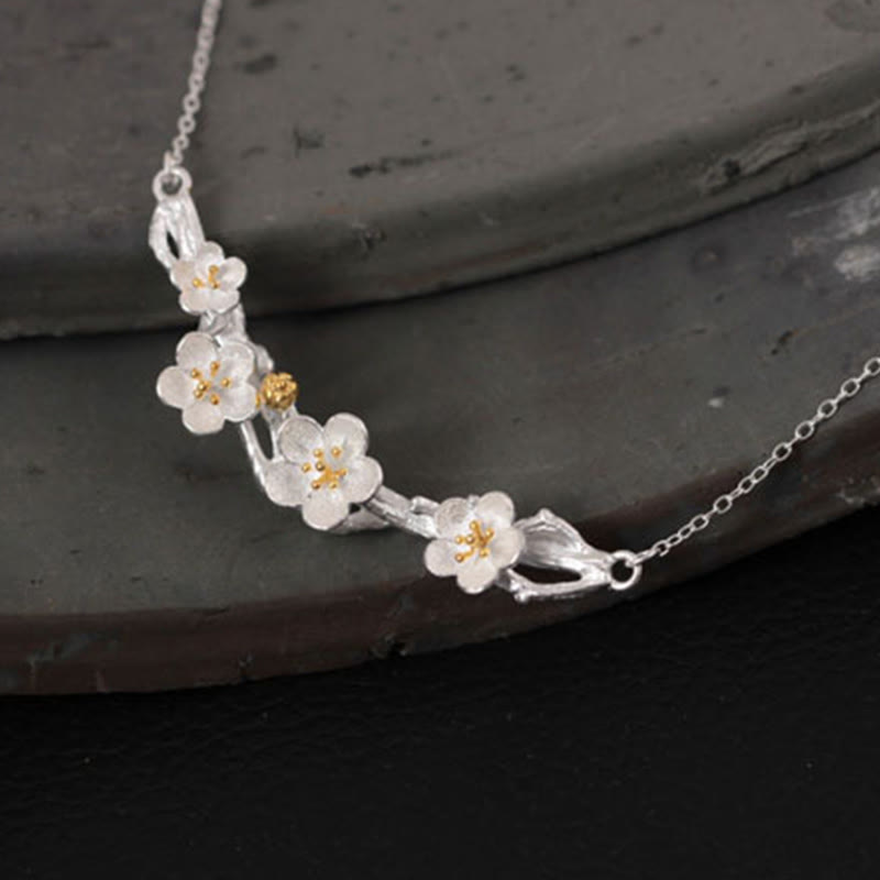 Collier avec pendentif de protection en argent sterling 925 et Buddha Stones