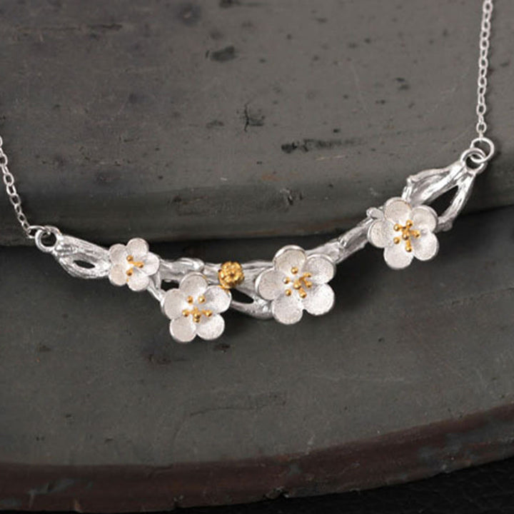 Collier avec pendentif de protection en argent sterling 925 et Buddha Stones
