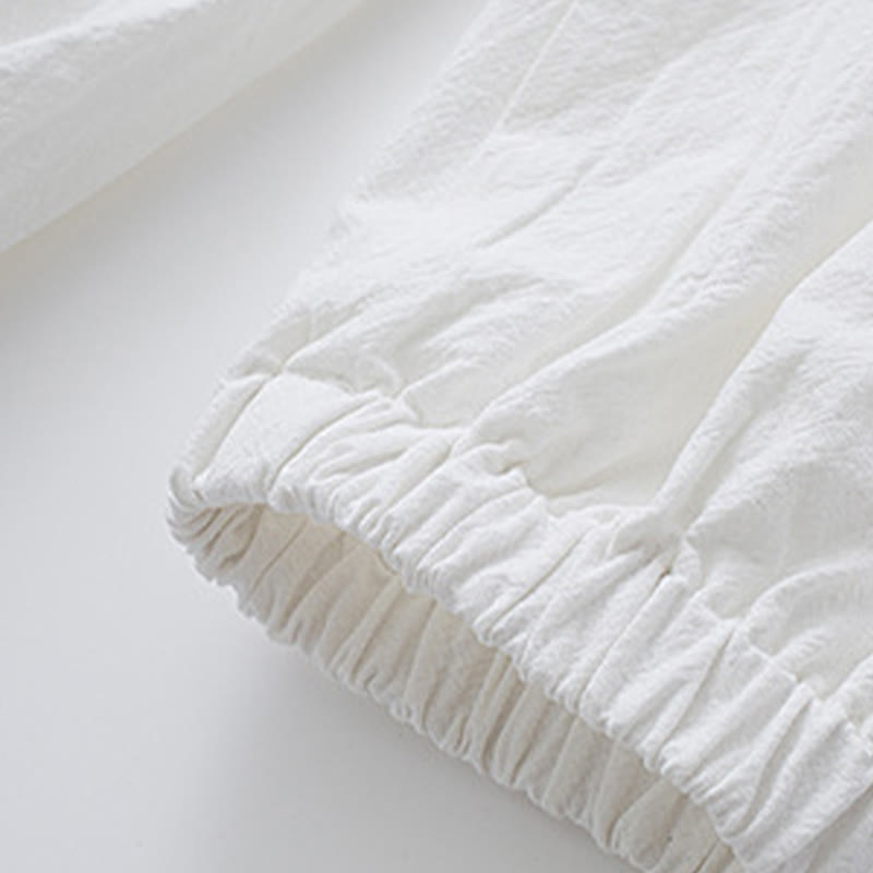 Chemise à manches longues et pantalon pour homme avec boutons de grenouille et Buddha Stones - image 11