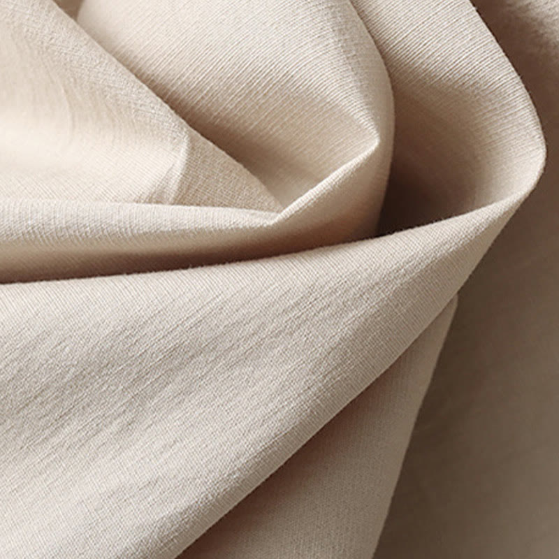 Chemise à manches trois-quarts à boutons de grenouille Buddha Stones Tang Pantalon à jambe large Costume pour homme en coton et lin - image 8