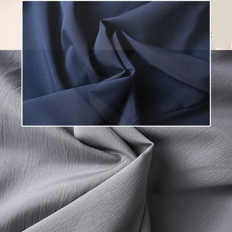 Chemise à manches courtes et pantalon large à boutons de grenouille Buddha Stones Tang pour homme - image 6