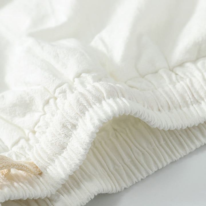 Buddha Stones Short décontracté uni pour homme avec poches en coton - image 9