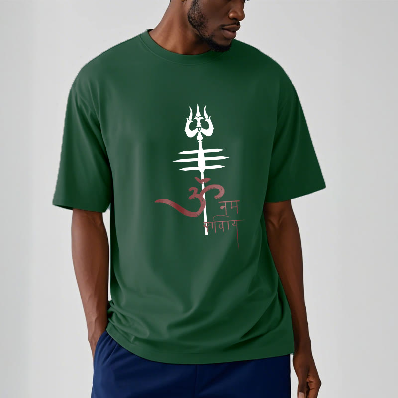 T-shirt en coton Trident Buddha Stones OM NAMAH SHIVAYA - image 8