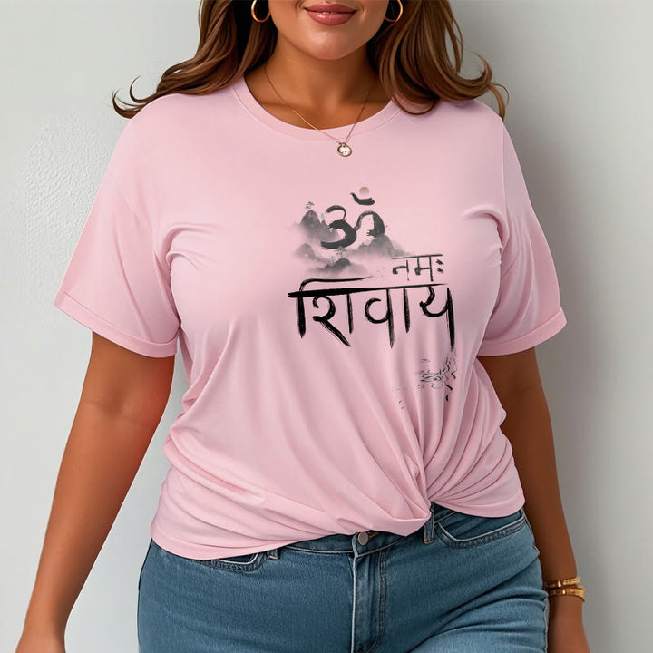 T-shirt en coton Buddha Stones OM NAMAH SHIVAYA Mountain - image 16