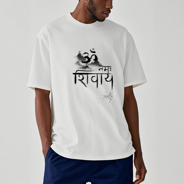 T-shirt en coton Buddha Stones OM NAMAH SHIVAYA Mountain - image 8