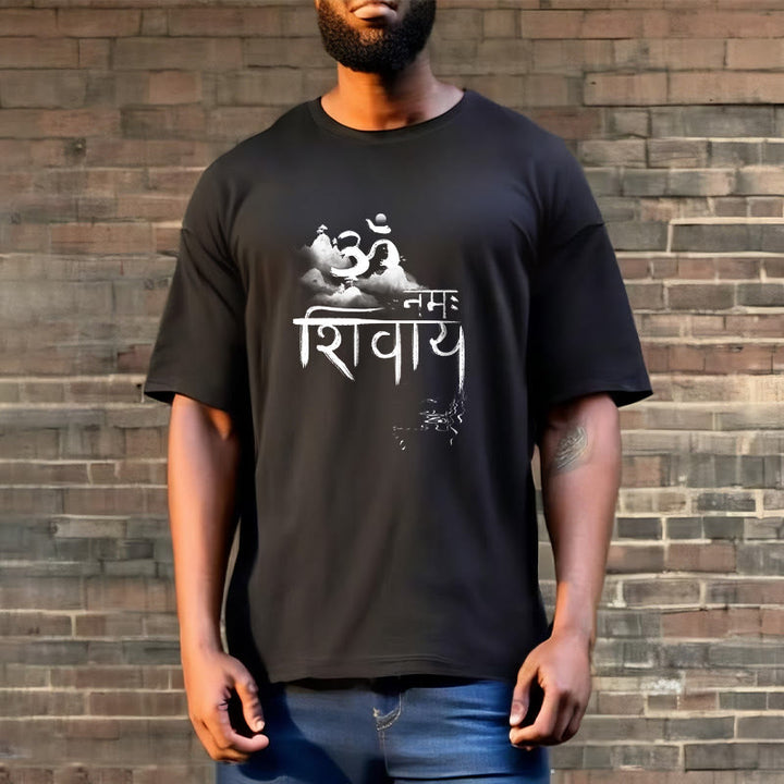 T-shirt en coton Buddha Stones OM NAMAH SHIVAYA Mountain - image 4