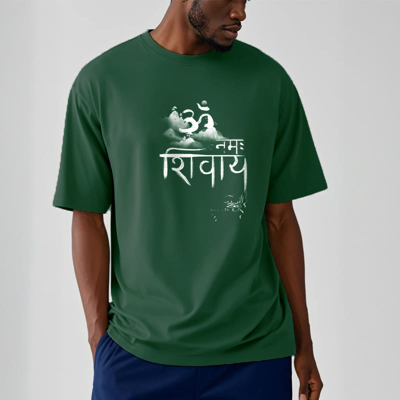 T-shirt en coton Buddha Stones OM NAMAH SHIVAYA Mountain - image 11