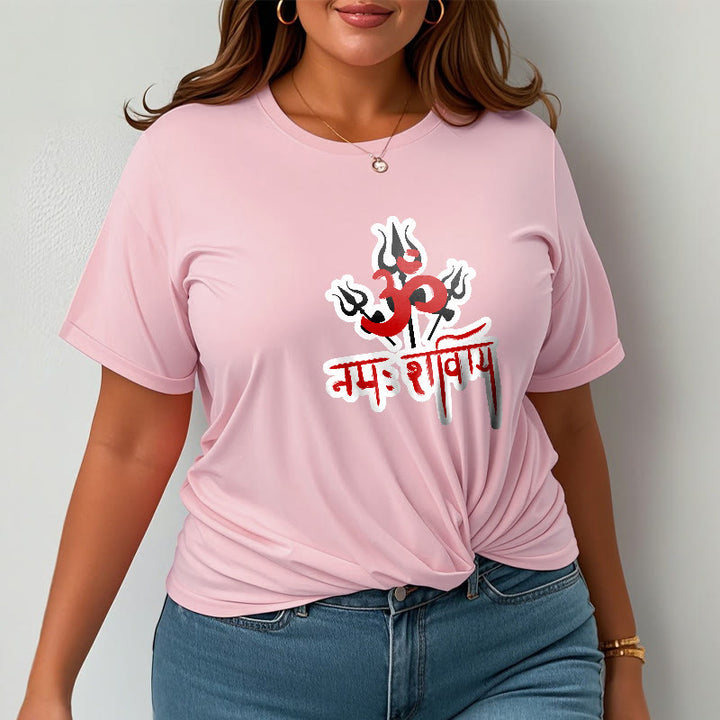 T-shirt en coton Buddha Stones OM NAMAH SHIVAYA, trois Tridents - image 11