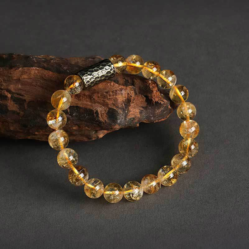 Bracelet double tour de protection en pierres de Buddha Stones et graines de Bodhi