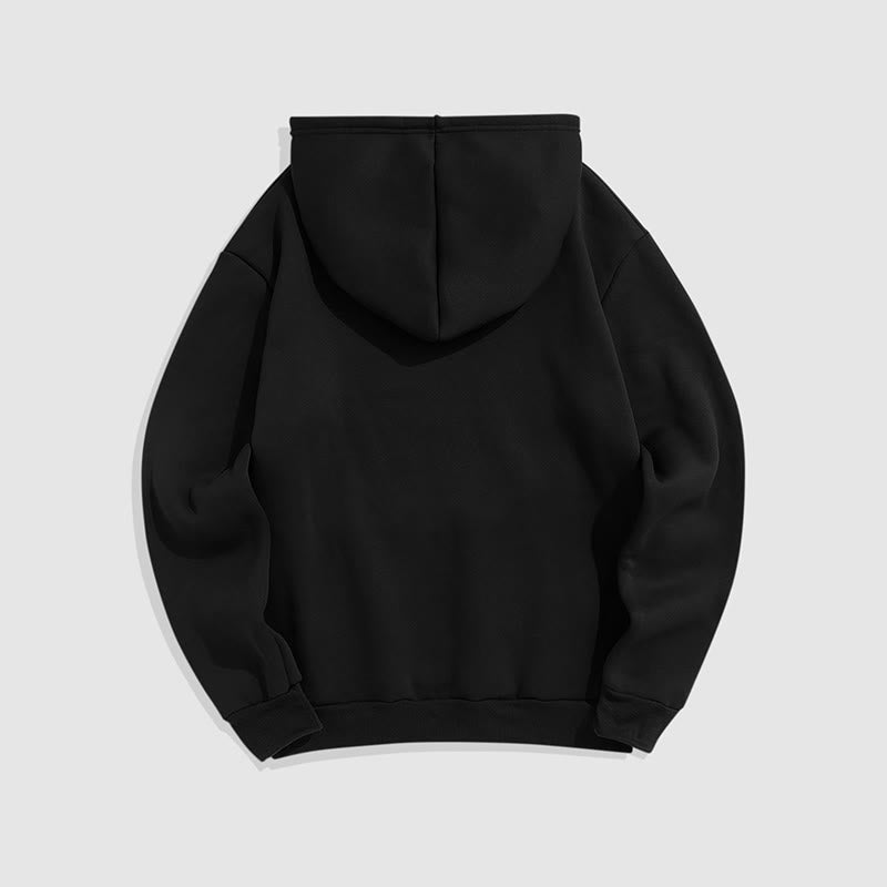 Sweat à capuche en polyester doublé polaire Buddha Stones Every Little Thing Is Gonna Be Alright