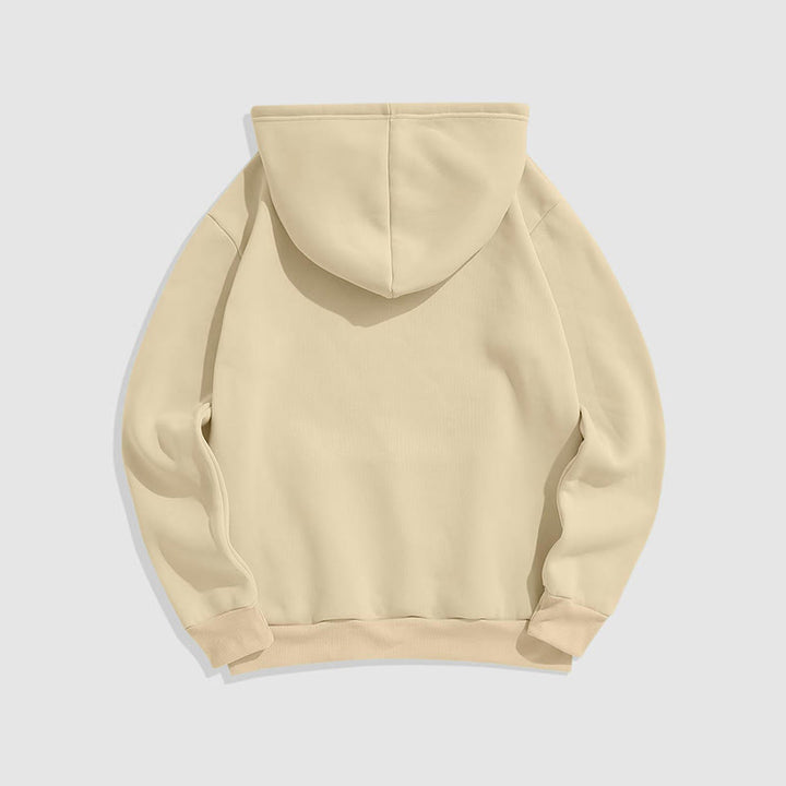 Sweat à capuche en polyester doublé polaire Buddha Stones Every Little Thing Is Gonna Be Alright