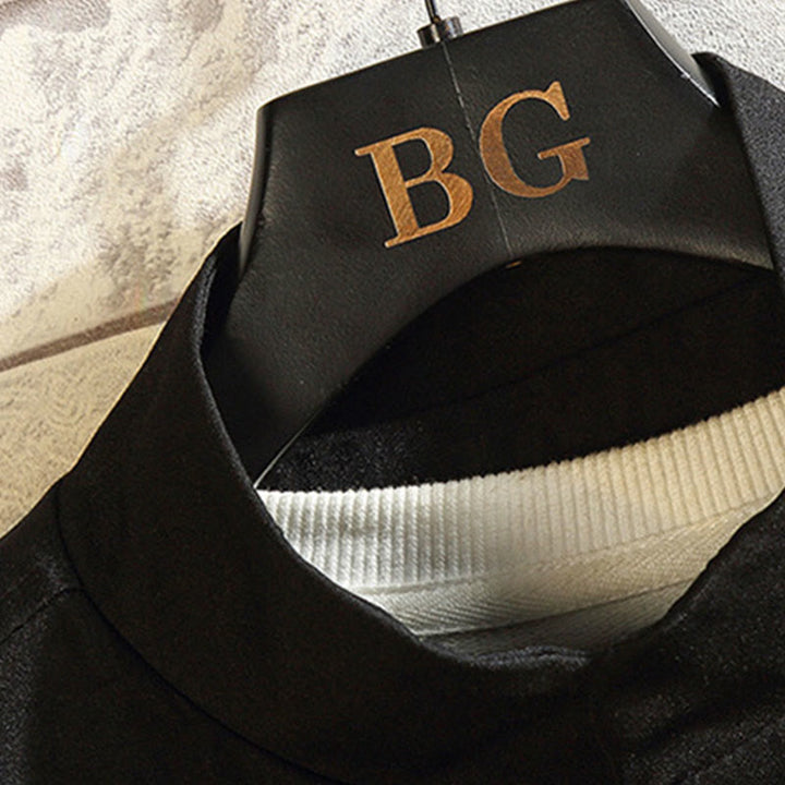 Veste en coton décontractée à boutons de grenouille pour homme avec broderie de dragon et de phénix - image 2