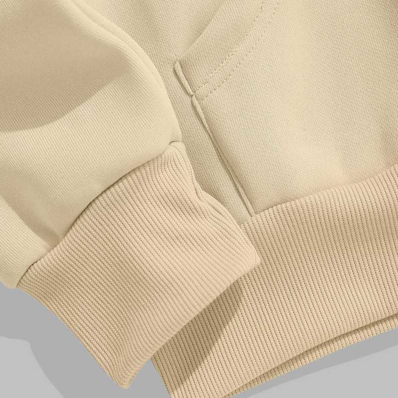 Buddha Stones Lotus Ne jamais être contrôlé par trois choses Sweat à capuche en polyester doublé polaire