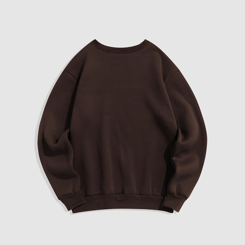 Buddha Stones La façon dont les gens vous traitent est leur karma Sweat-shirt en polyester doublé polaire Bouddha