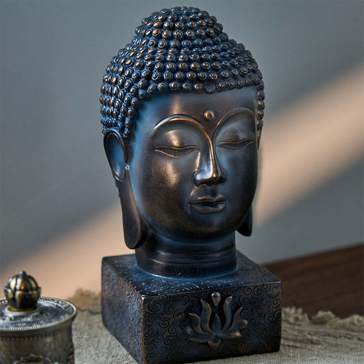 Buddha Stones Décoration de méditation de bénédiction de Bouddha tibétain - image 3