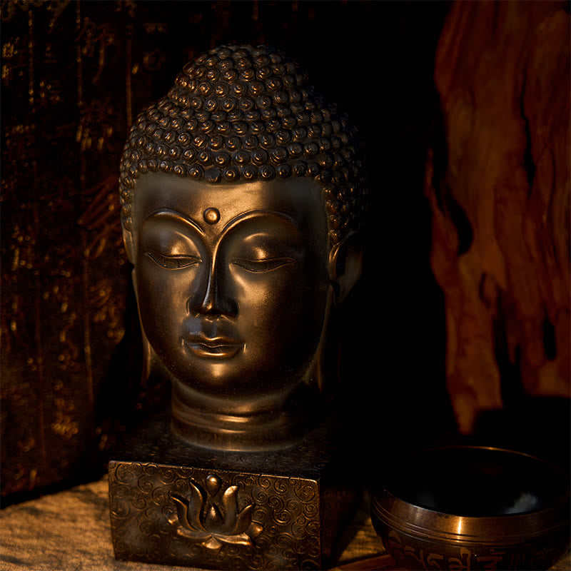 Buddha Stones Décoration de méditation de bénédiction de Bouddha tibétain - image 5