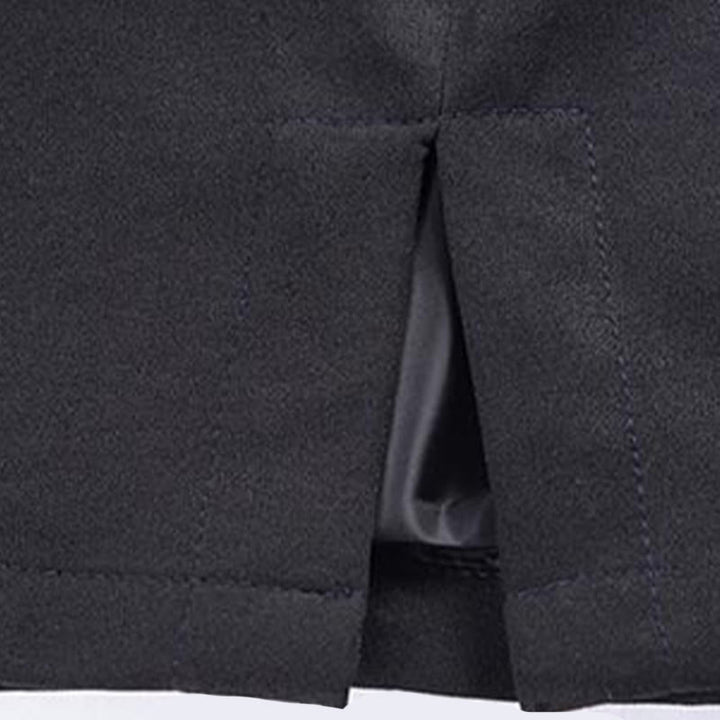 Veste en polyester pour homme avec broderie de dragon et Buddha Stones , bouton de grenouille, vêtements avec poches