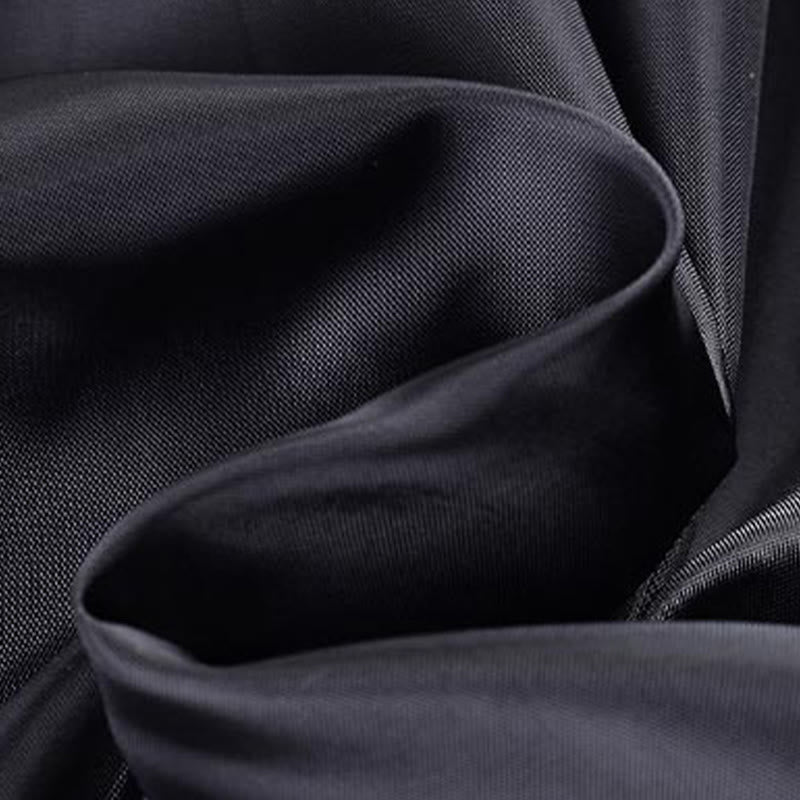 Veste en polyester pour homme avec broderie de dragon et Buddha Stones , bouton de grenouille, vêtements avec poches