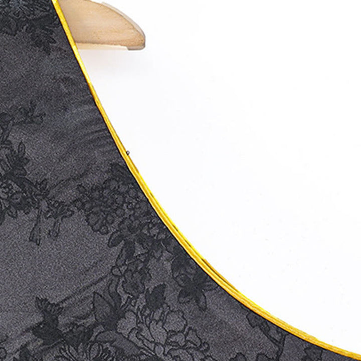 Gilet double face avec broderie vintage Buddha Stones et motif de fleur de prunier - image 9