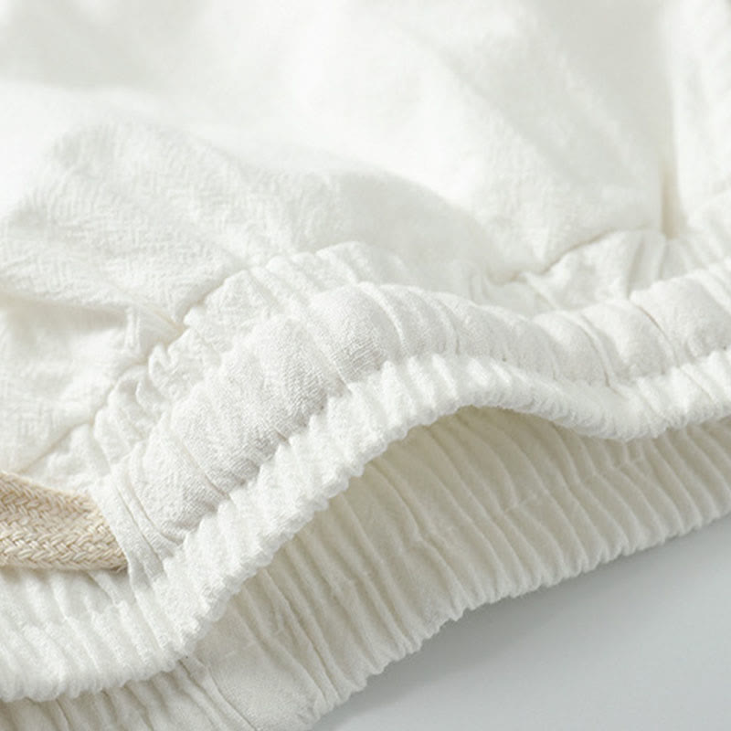 Ensemble de vêtements pour hommes en coton avec Buddha Stones, haut et pantalon Hanfu - image 22