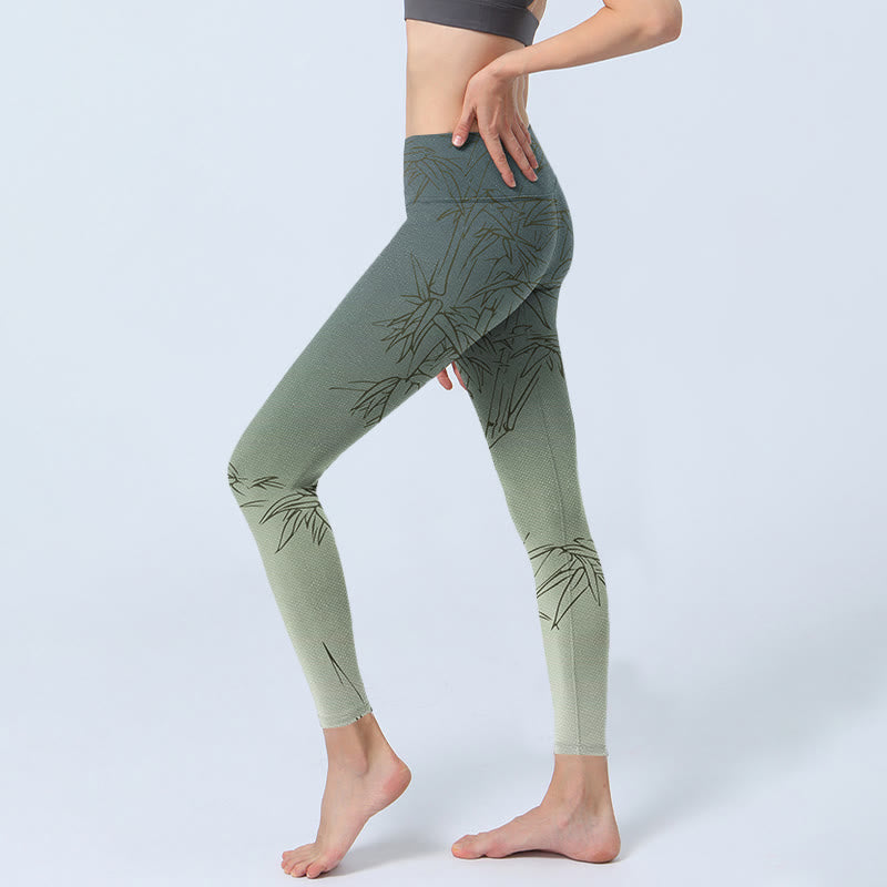 Leggings de sport à imprimé Buddha Stones Pantalon de yoga pour femme - image 3