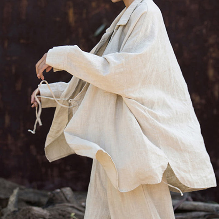 Vêtements en coton ramie pour la méditation Buddha Stones