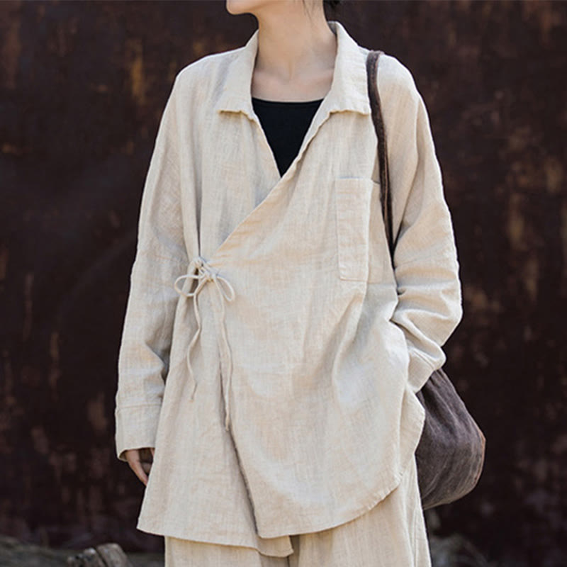 Vêtements en coton ramie pour la méditation Buddha Stones - image 10