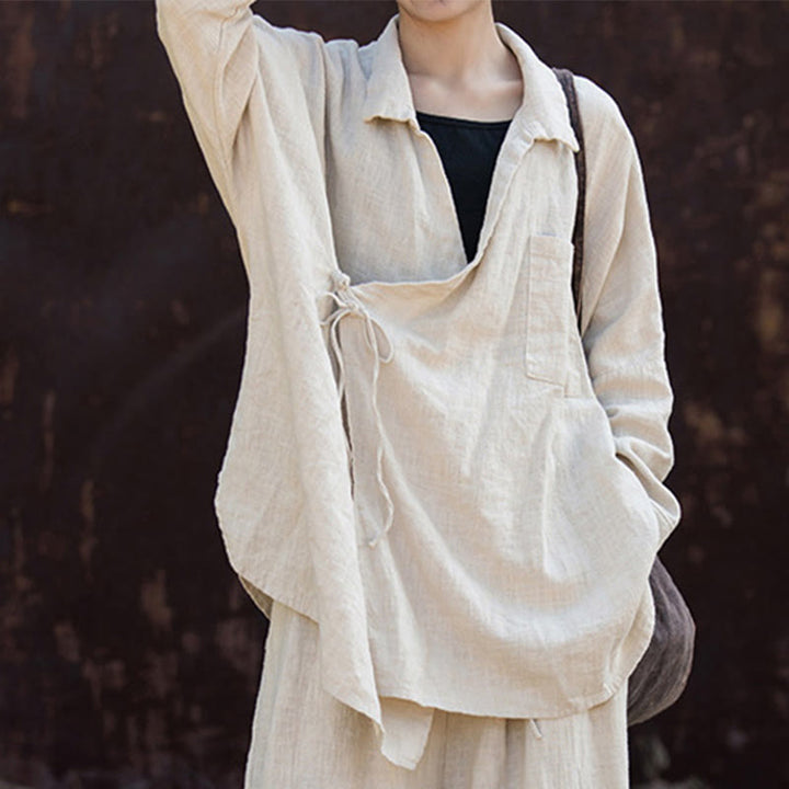 Vêtements en coton ramie pour la méditation Buddha Stones - image 11