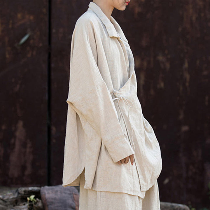 Vêtements en coton ramie pour la méditation Buddha Stones