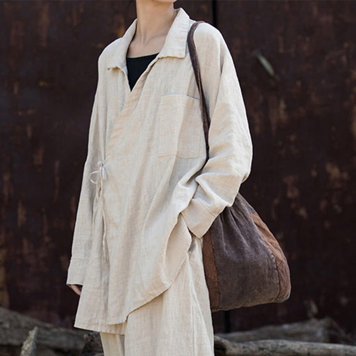 Vêtements en coton ramie pour la méditation Buddha Stones - image 14