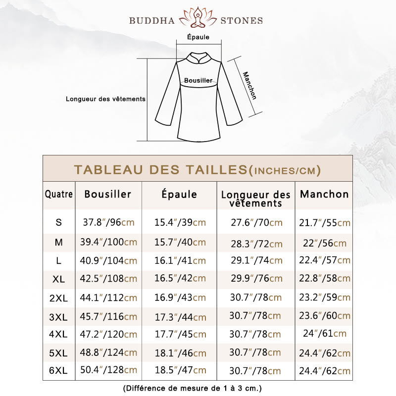 Buddha Stones Spirituelle Zen Pratique Yoga Méditation Prière Uniforme Coton Lin Vêtements Ensemble Femme - image 2