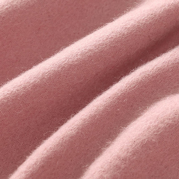 Châle en laine avec Buddha Stones, fleurs, feuilles, broderie, pompon, écharpe de voyage confortable pour l'hiver