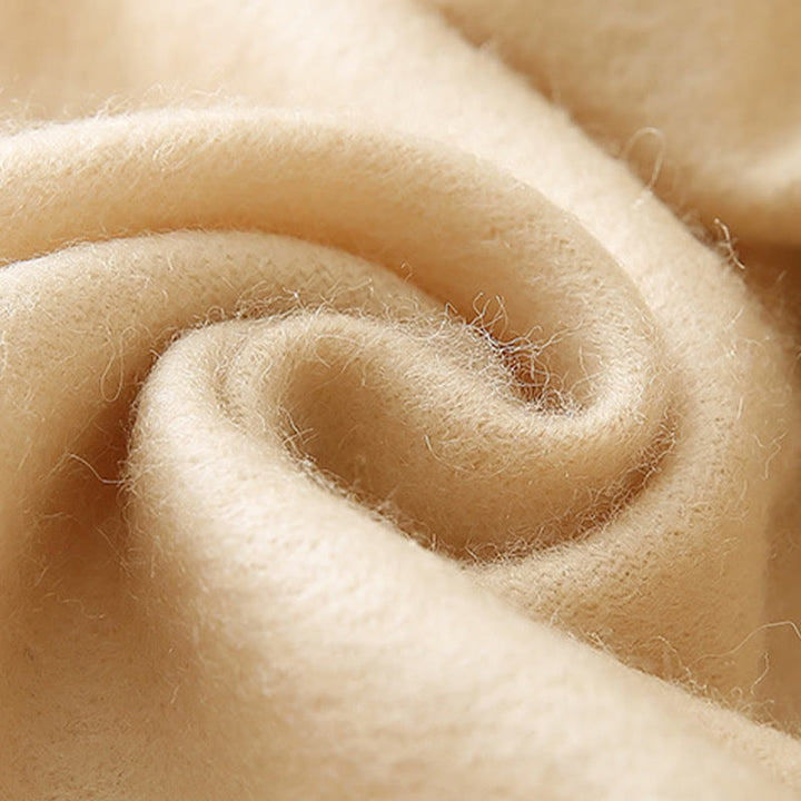 Châle en laine avec Buddha Stones , broderie florale 3D, pompon, écharpe de voyage confortable pour l'hiver - image 20