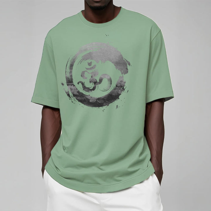 T-shirt en coton avec Buddha Stones Om Lotus - image 18