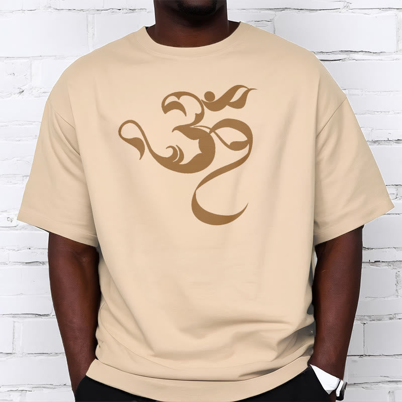 T-shirt en coton avec motif de Buddha Stones Om - image 12