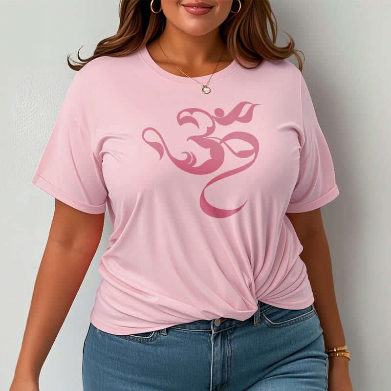 T-shirt en coton avec motif de Buddha Stones Om - image 17