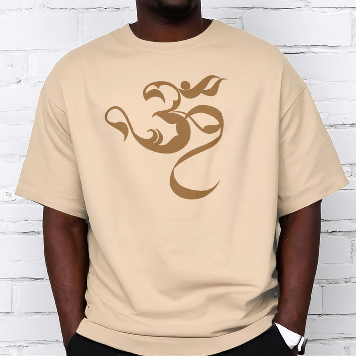 T-shirt en coton avec motif de Buddha Stones Om - image 13
