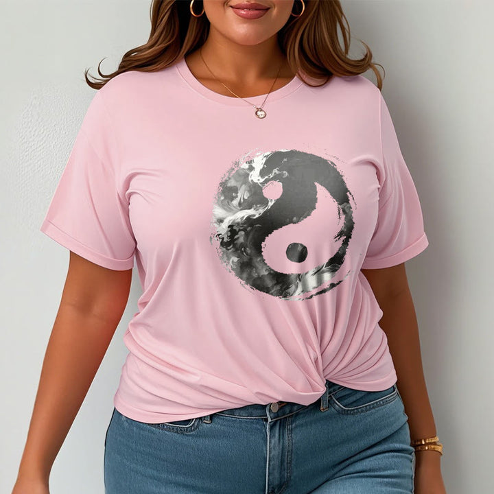 T-shirt en coton avec Buddha Stones Yin Yang - image 20