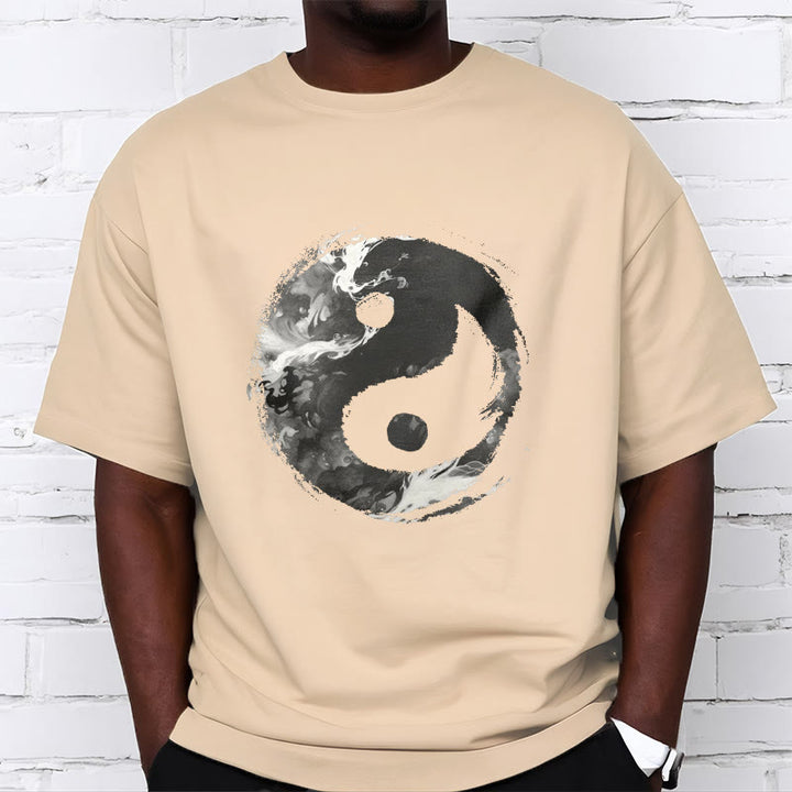 T-shirt en coton avec Buddha Stones Yin Yang - image 14