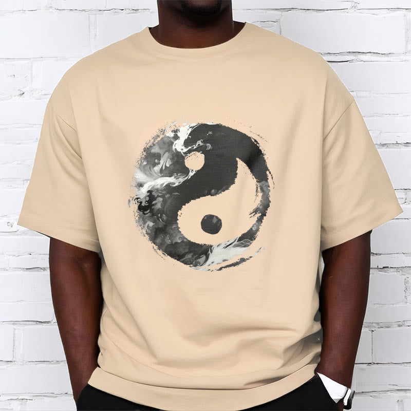 T-shirt en coton avec Buddha Stones Yin Yang - image 13
