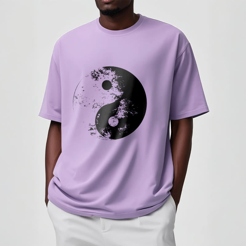 T-shirt en coton à motif de Buddha Stones Yin Yang Tai Chi - image 17