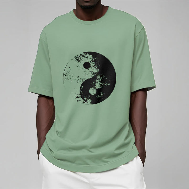T-shirt en coton à motif de Buddha Stones Yin Yang Tai Chi - image 15