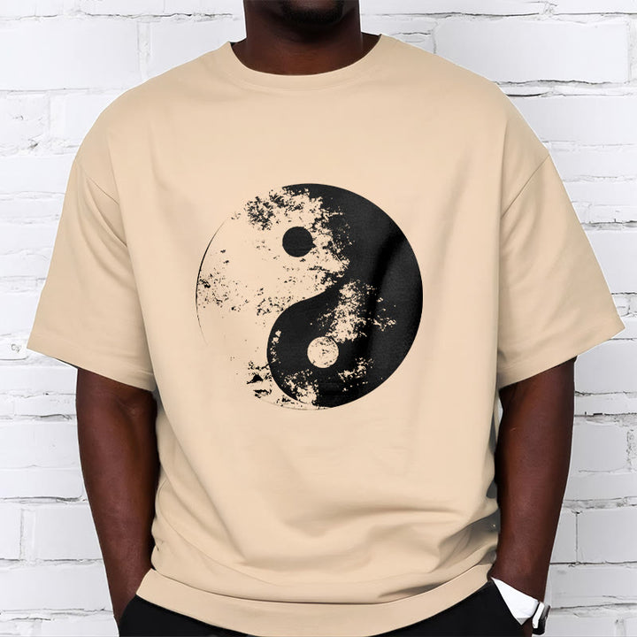 T-shirt en coton à motif de Buddha Stones Yin Yang Tai Chi - image 13